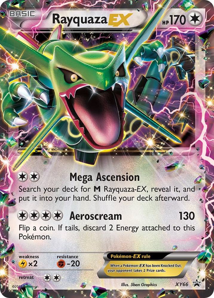 Rayquaza EX - XY66 - XY66 - Promo