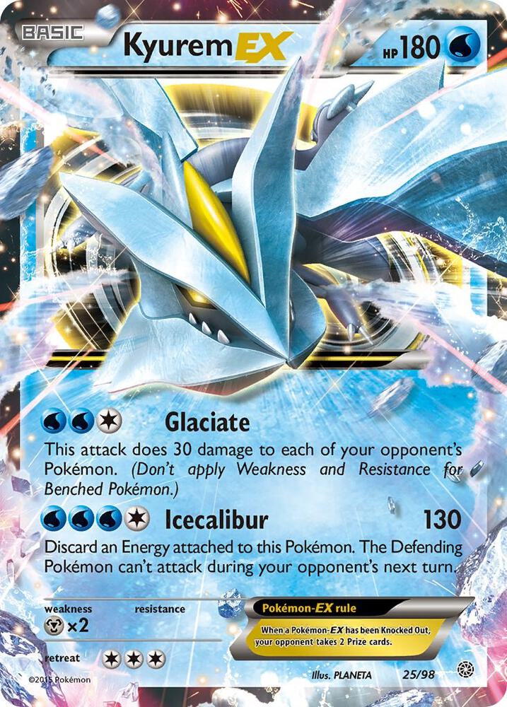 Kyurem EX - 25/98 - Ultra Rare