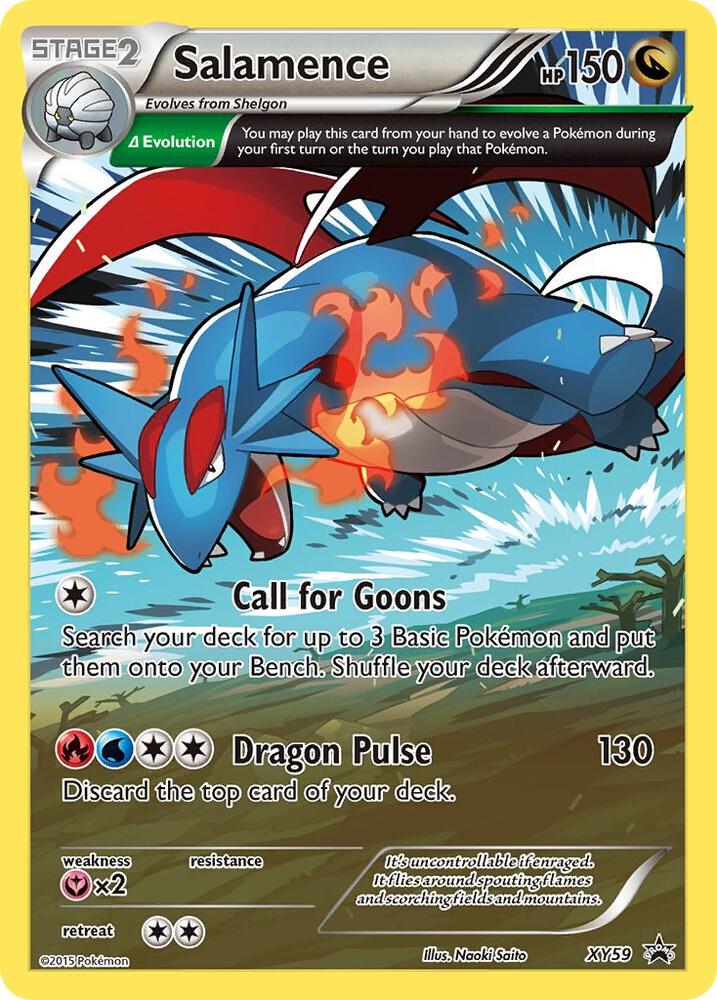 Salamence - XY59 - XY59 - Promo