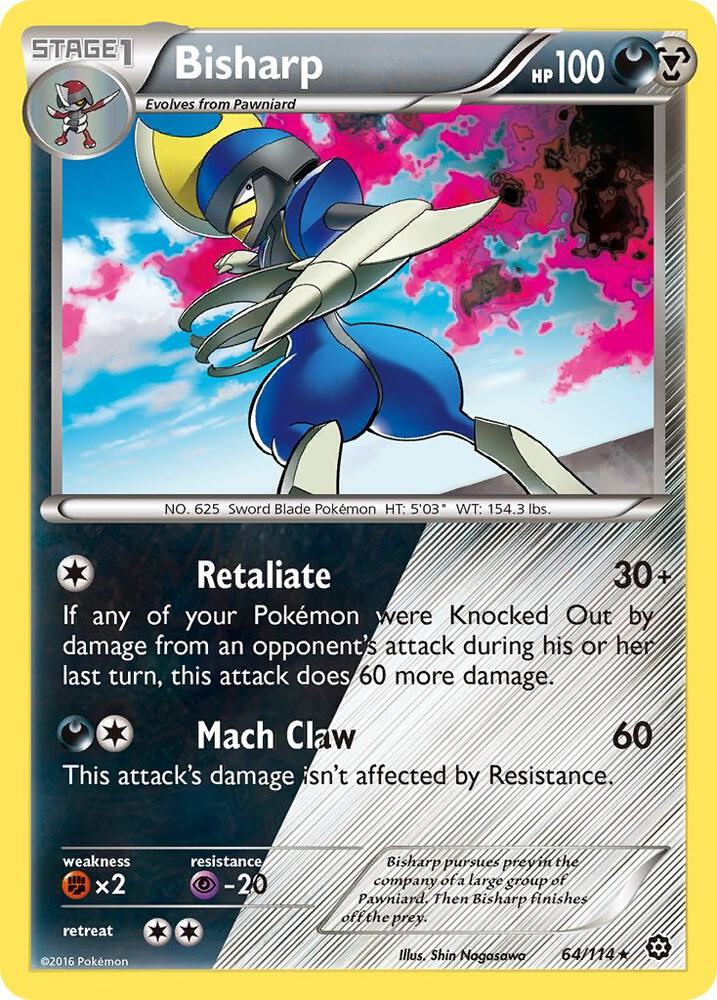 Bisharp - 64/114 - Holo Rare