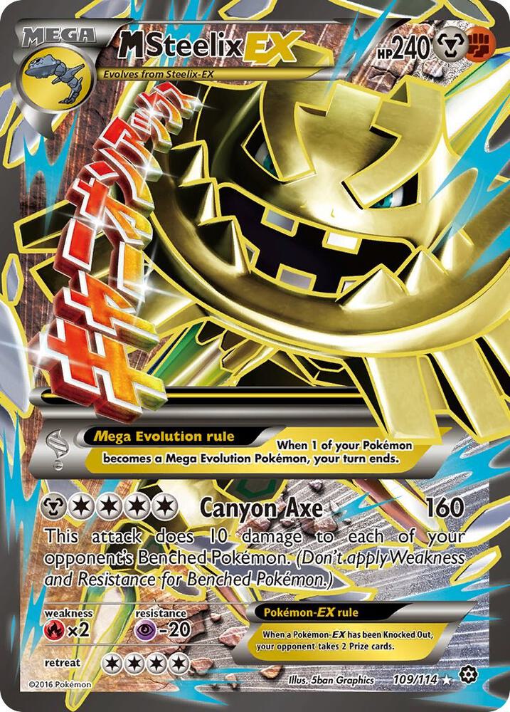 M Steelix EX (Full Art) - 109/114 - Ultra Rare