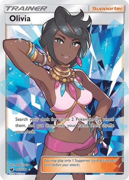 Olivia (Full Art) - 111/111 - Ultra Rare