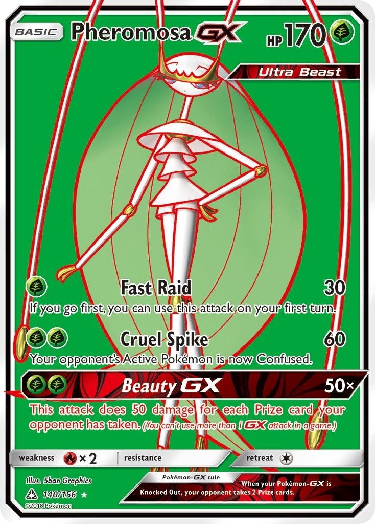 Pheromosa GX (Full Art) (140/156) (SM05)