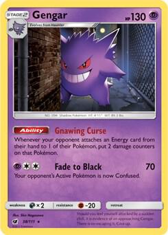 Gengar - 038/111 - Rare
