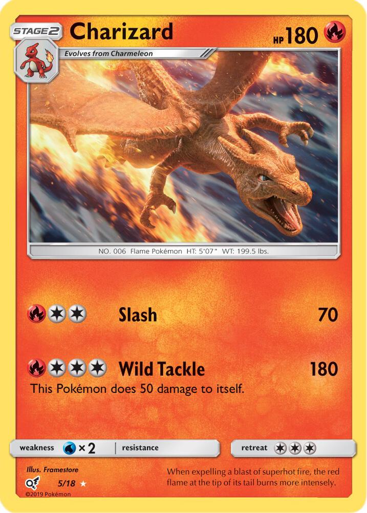 Charizard - 5/18 - Holo Rare