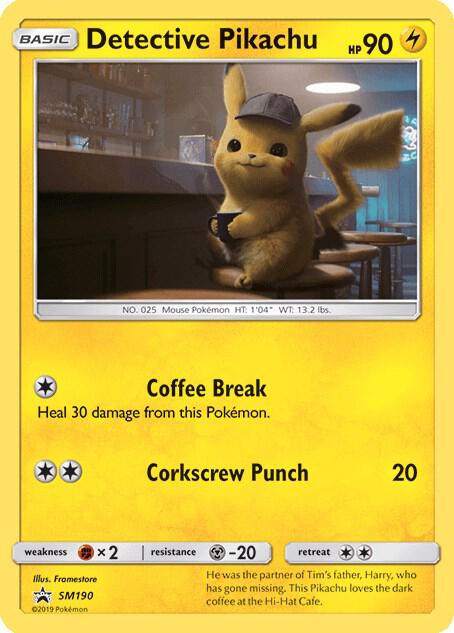 Detective Pikachu - SM190 - SM190 - Promo