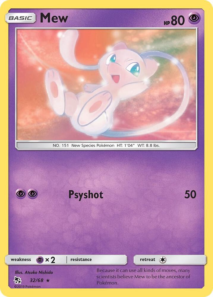 Mew - 32/68 - Rare