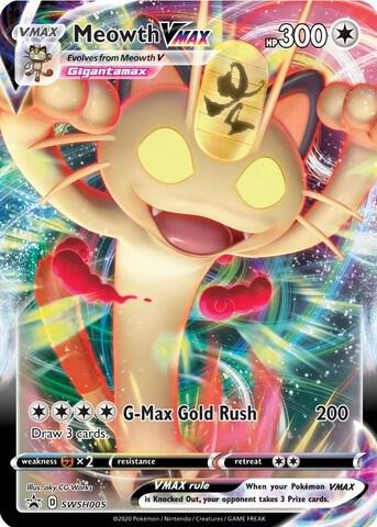 Meowth VMAX - SWSH005 - SWSH005 - Promo