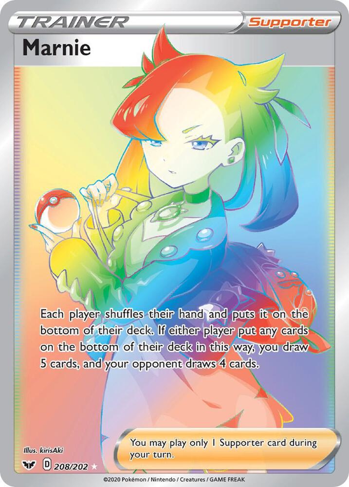 Marnie (Secret) - 208/202 - Secret Rare