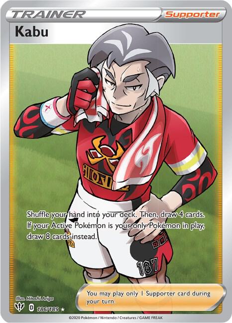 Kabu (Full Art) - 186/189 - Ultra Rare