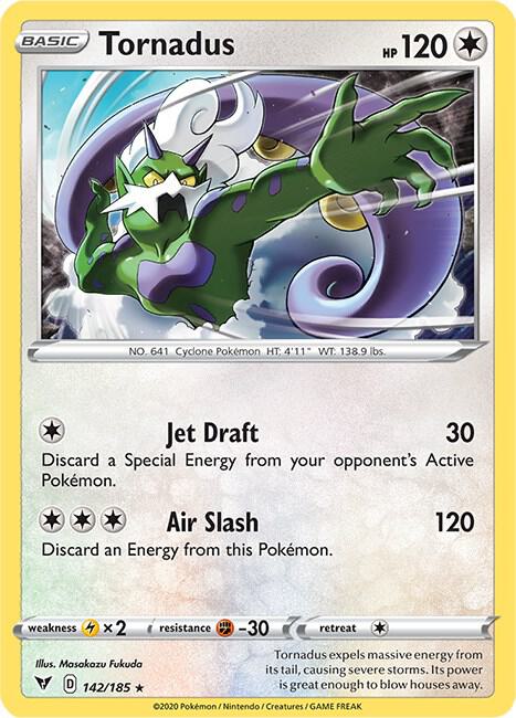 Tornadus - 142/185 - Holo Rare