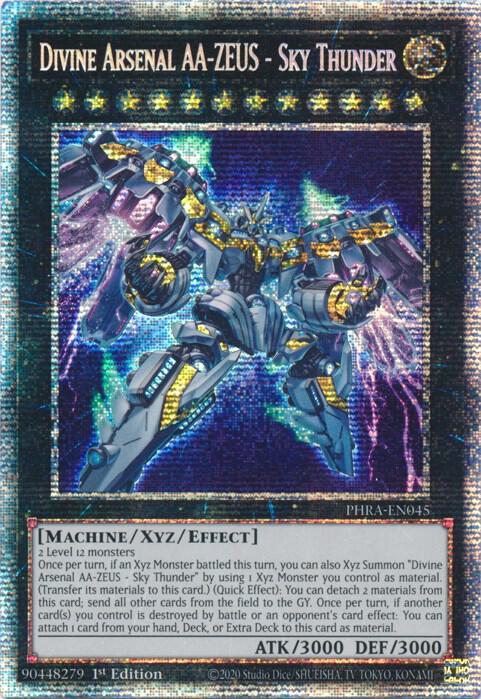 Divine Arsenal AA-ZEUS - Sky Thunder (Starlight Rare) - PHRA-EN045 - Starlight Rare