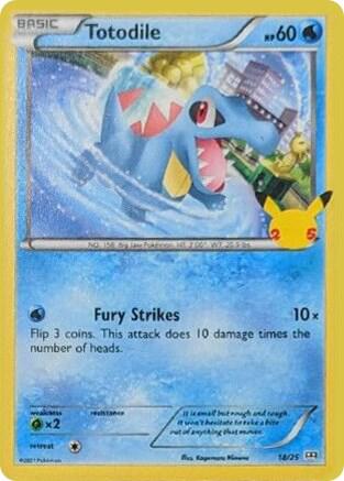 Totodile - 018/025 - Promo