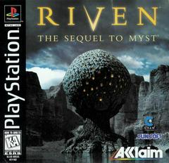 Riven The Sequel to Myst (Playstation)
