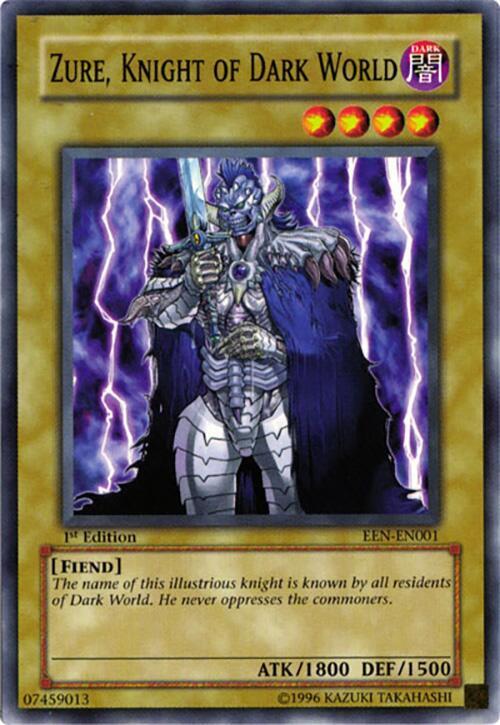 Zure, Knight of Dark World - EEN-EN001 - Common / Short Print