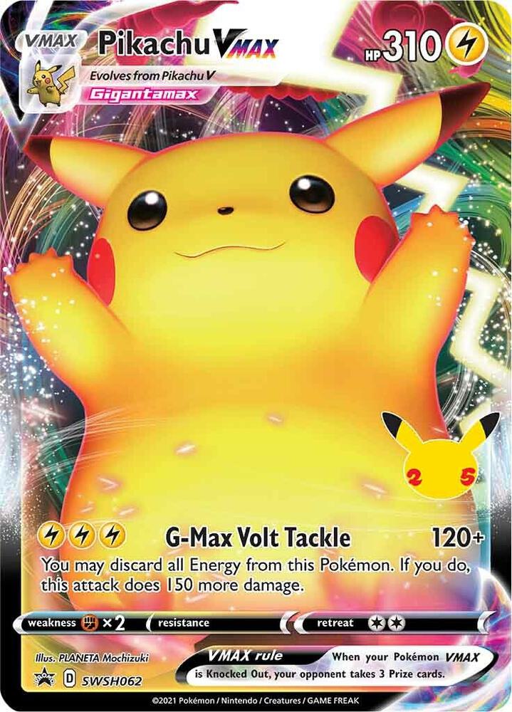 Pikachu VMAX - SWSH062 - SWSH062 - Promo