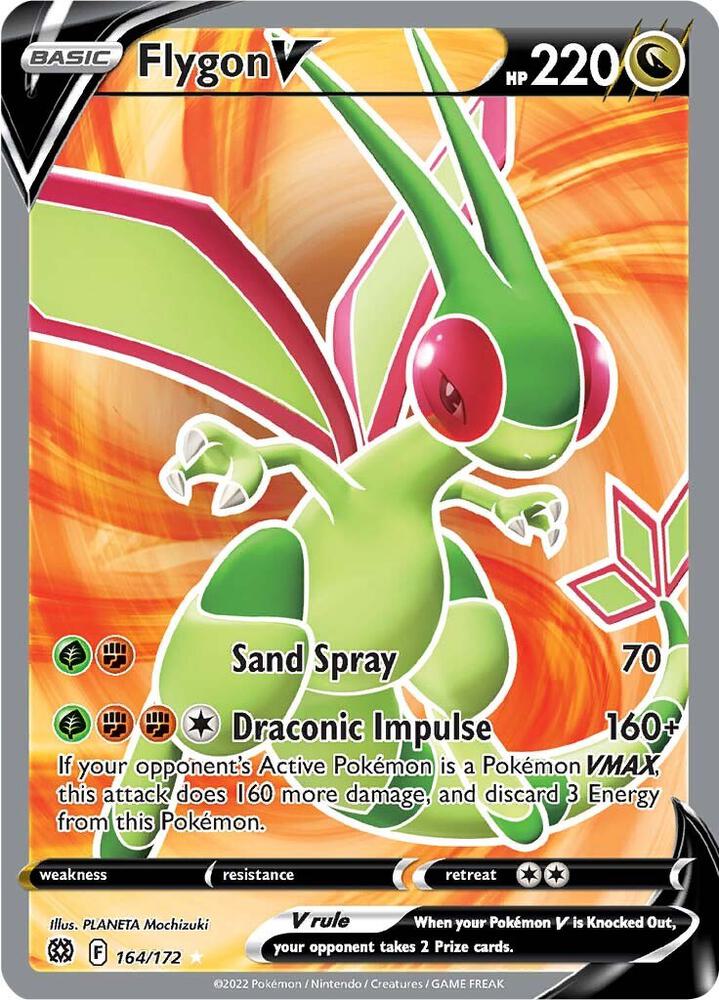 Flygon V (Full Art) - 164/172 - Ultra Rare