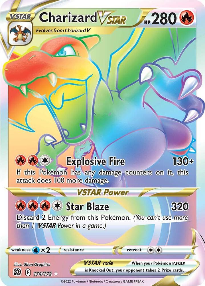 Charizard VSTAR (Secret) - 174/172 - Secret Rare