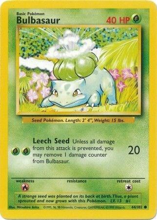 Bulbasaur - 044/102 - Common