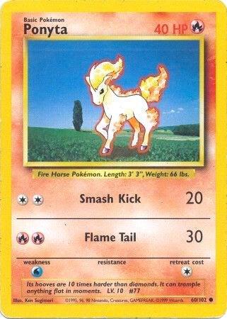 Ponyta - 060/102 - Common