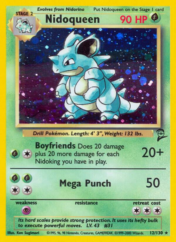 Nidoqueen - 012/130 - Holo Rare