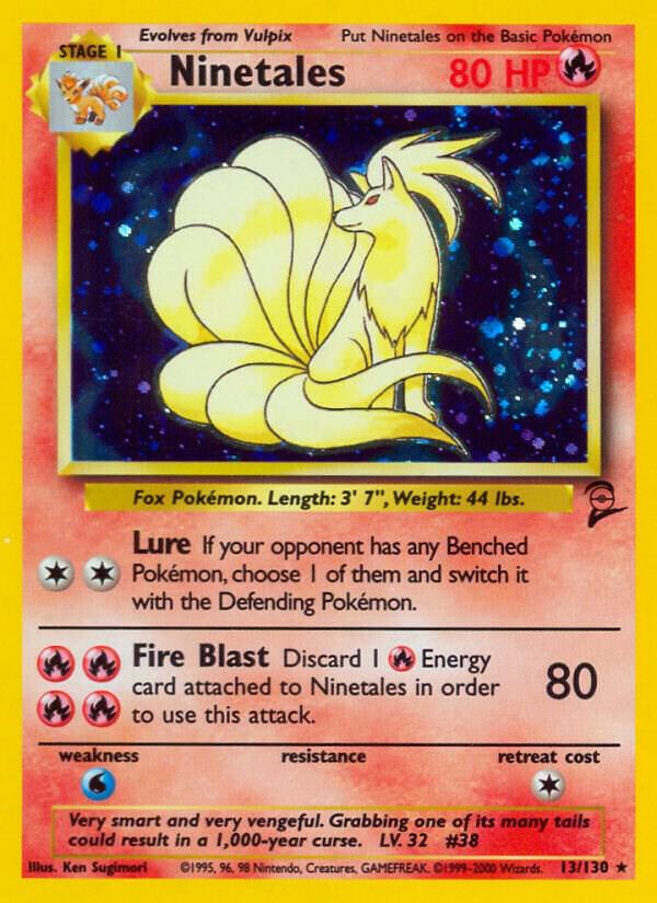 Ninetales - 013/130 - Holo Rare