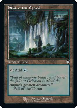 Seat of the Synod (Retro Frame) - 198 - Common