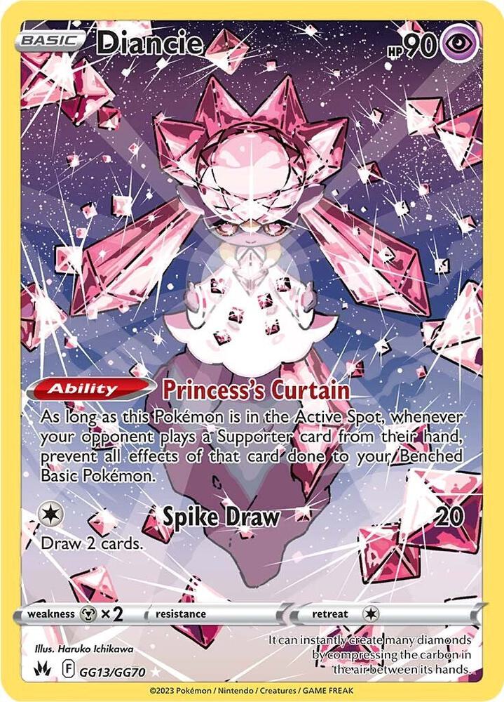 Diancie - GG13/GG70 - Ultra Rare