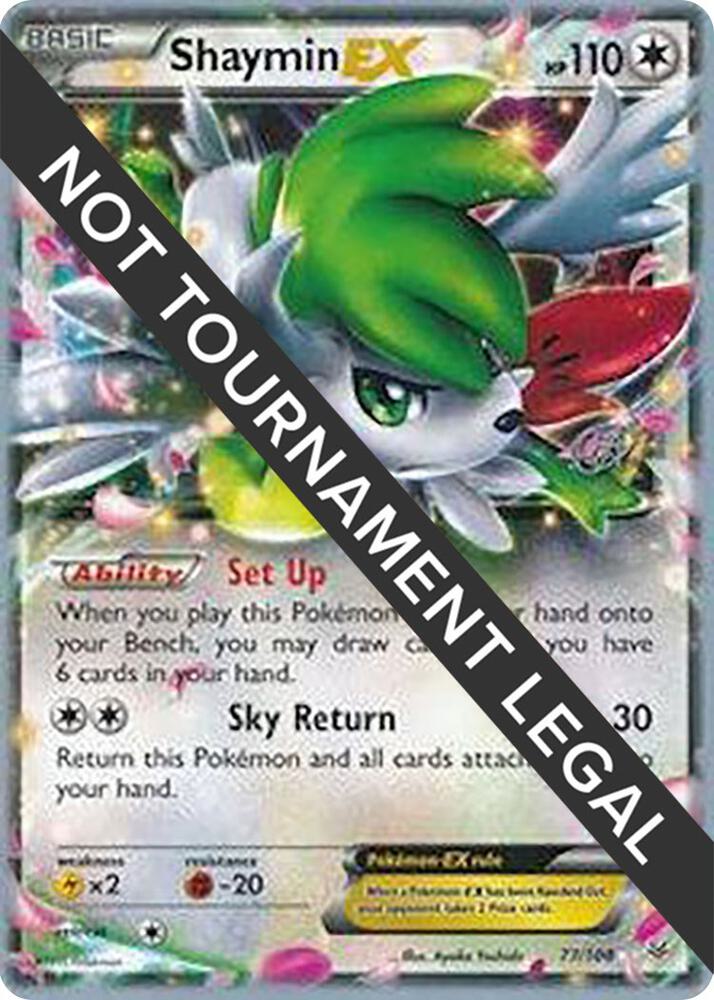 Shaymin EX - 77/108 - Ultra Rare