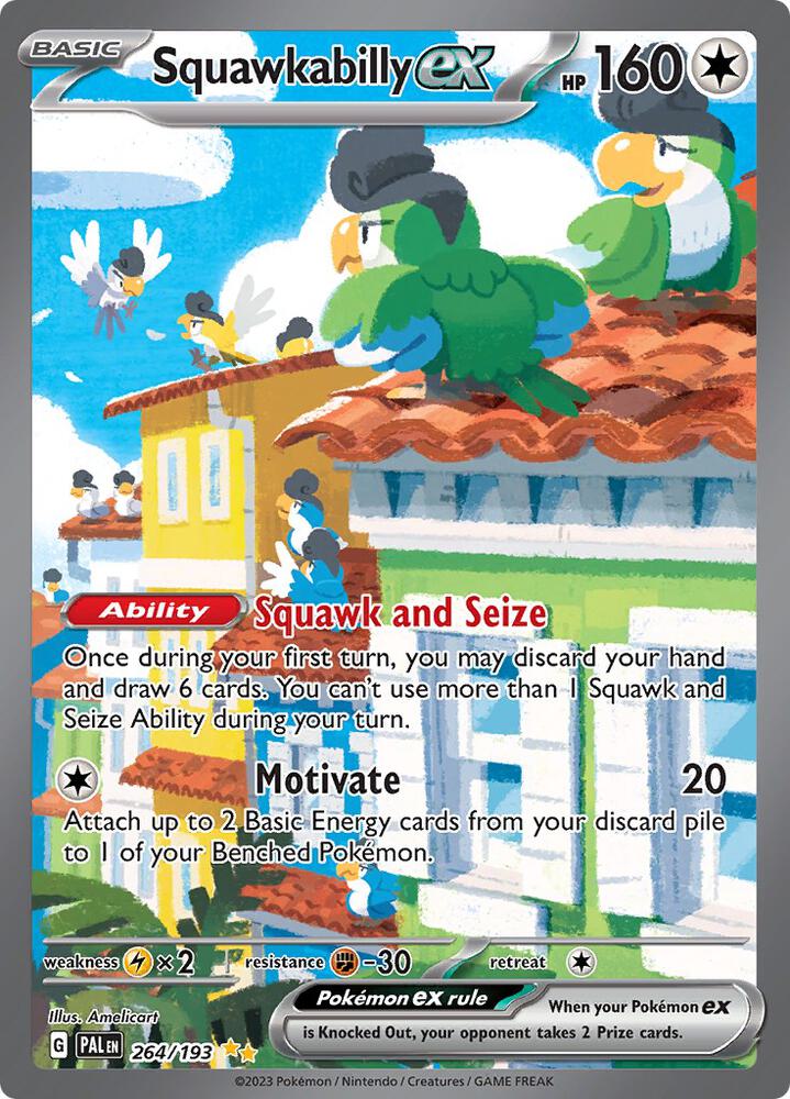 Squawkabilly ex - 264/193 - Special Illustration Rare