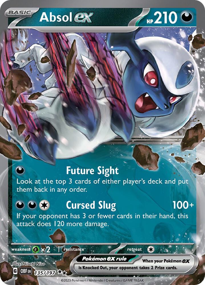 Absol ex - 135/197 - Double Rare