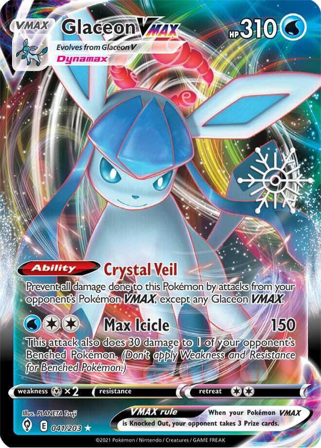 Glaceon VMAX - 041/203 - Ultra Rare