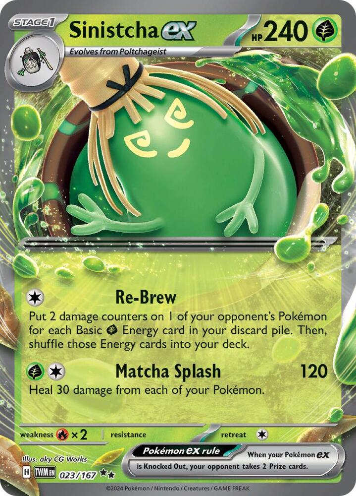 Sinistcha ex - 023/167 - Double Rare