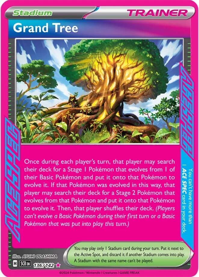Grand Tree - 136/142 - ACE SPEC Rare