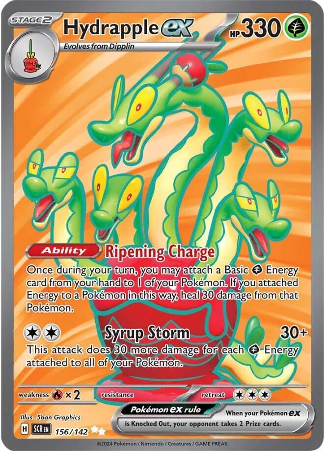 Hydrapple ex - 156/142 - Ultra Rare
