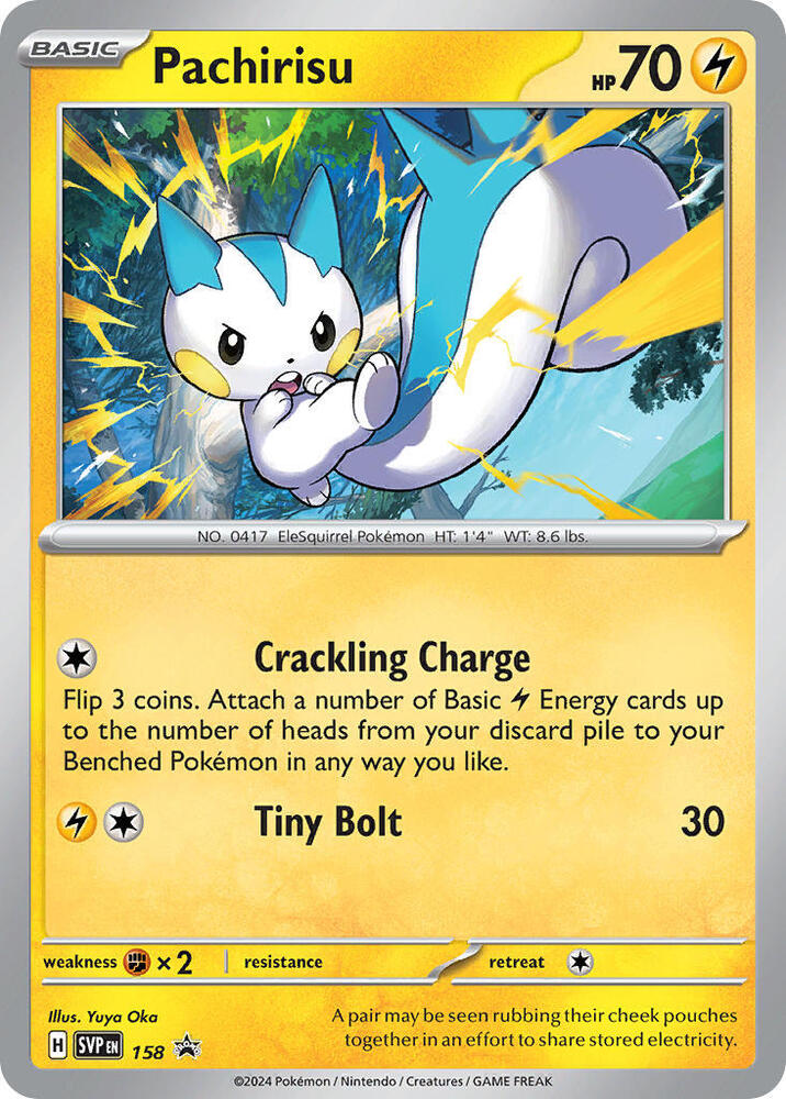 Pachirisu - 158 - Promo