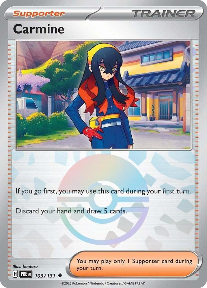 Carmine (Poke Ball Pattern) - 103/131 - Uncommon