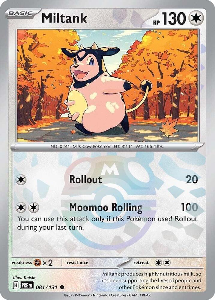 Miltank (Master Ball Pattern) - 081/131 - Common