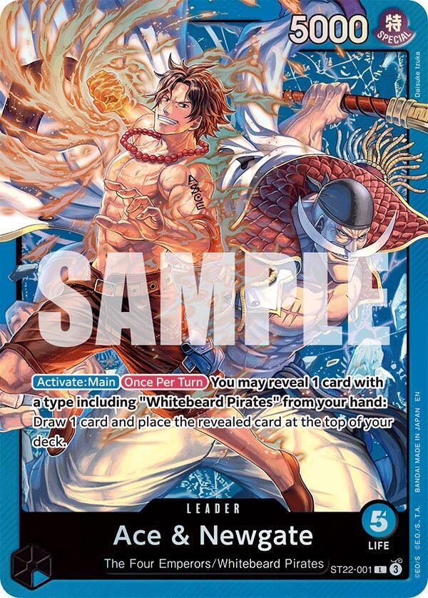 Ace & Newgate - ST22-001 - Leader