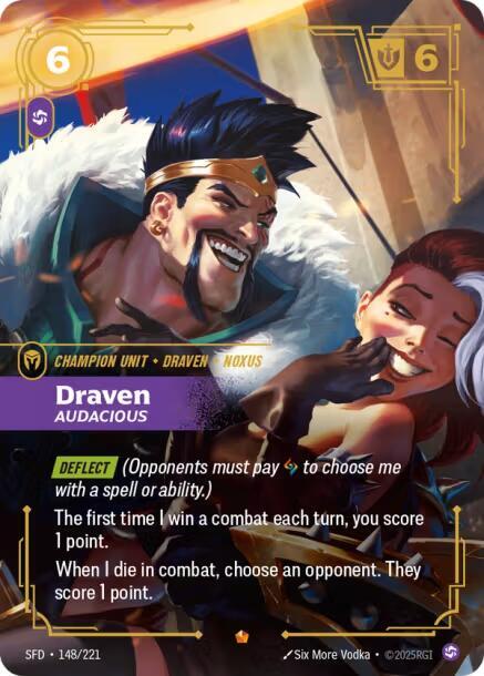 Draven - Audacious - 148/221 - Epic