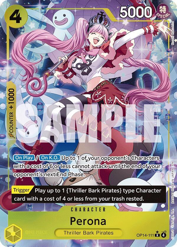 Perona - OP14-111 (Alternate Art) - OP14-111 - Rare