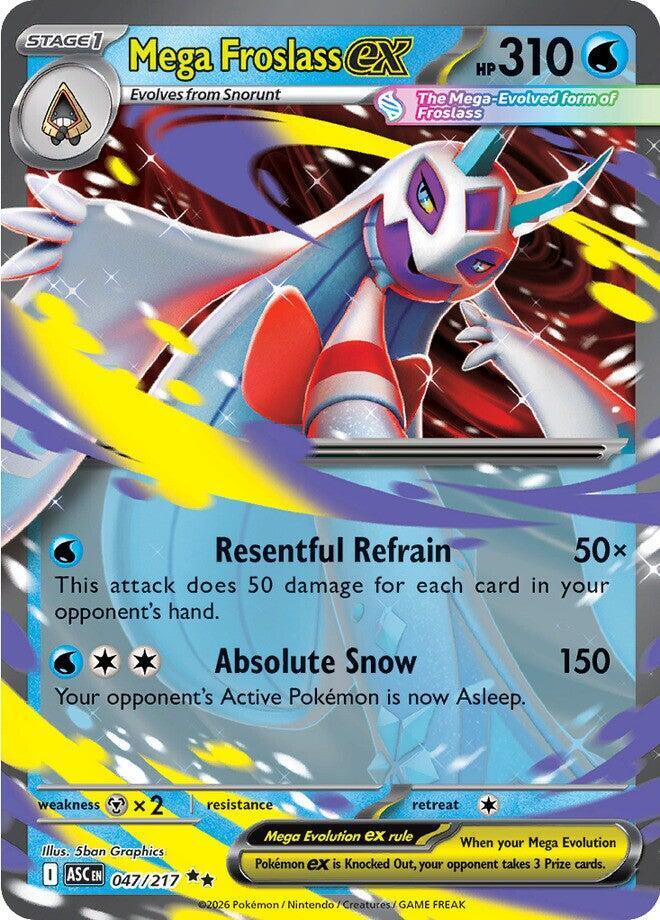 Mega Froslass ex - 047/217 - Double Rare