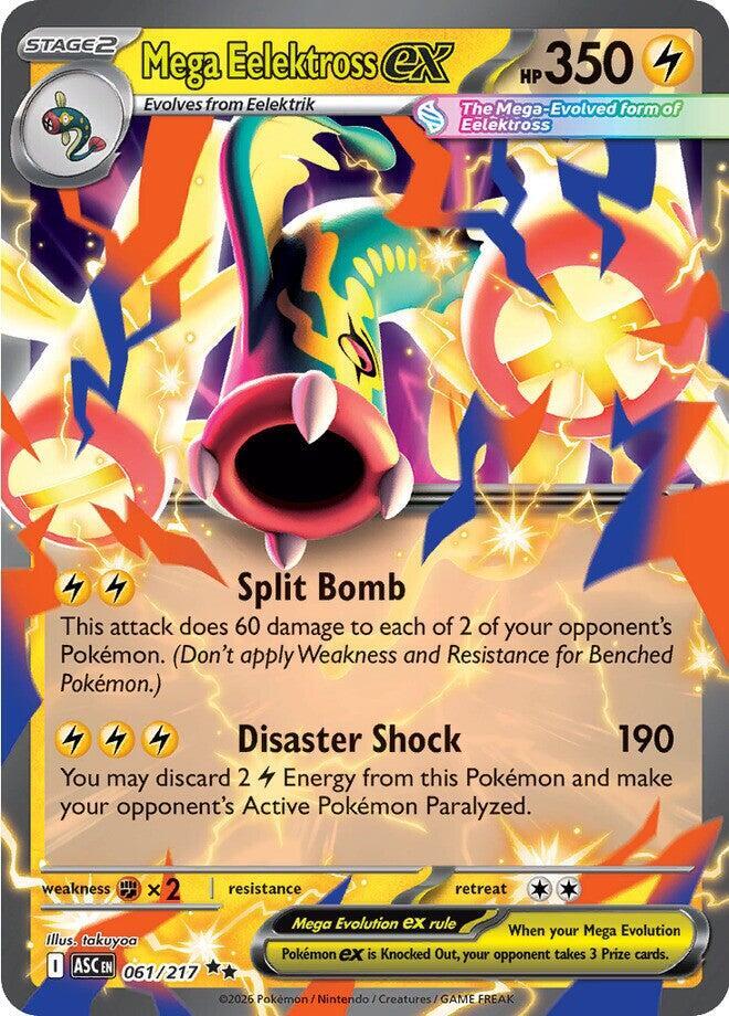 Mega Eelektross ex - 061/217 - Double Rare
