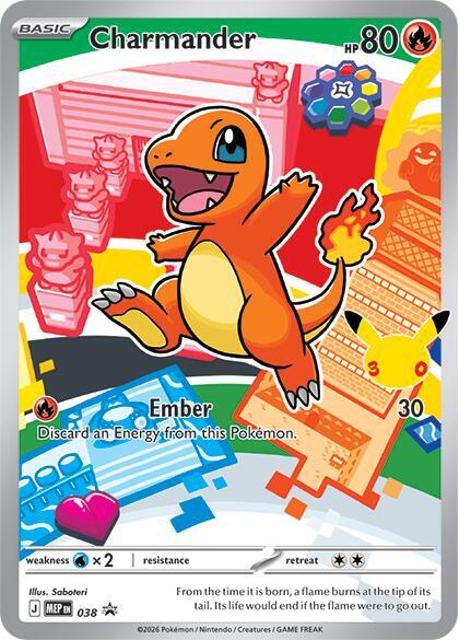 Charmander - 038 - Promo