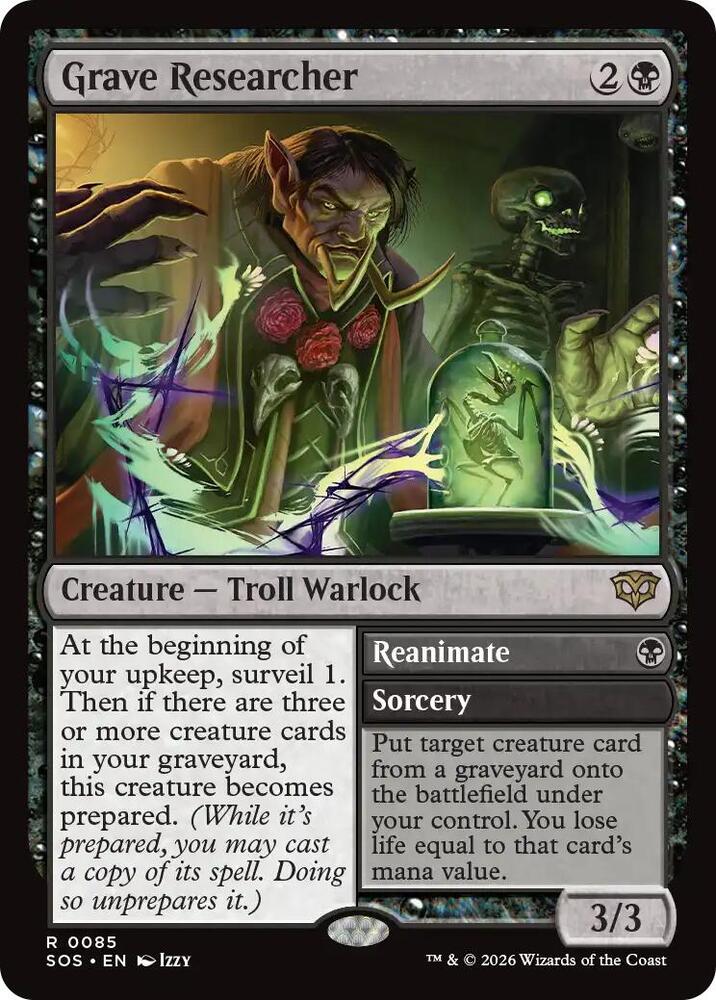 Grave Researcher - 85 - Rare