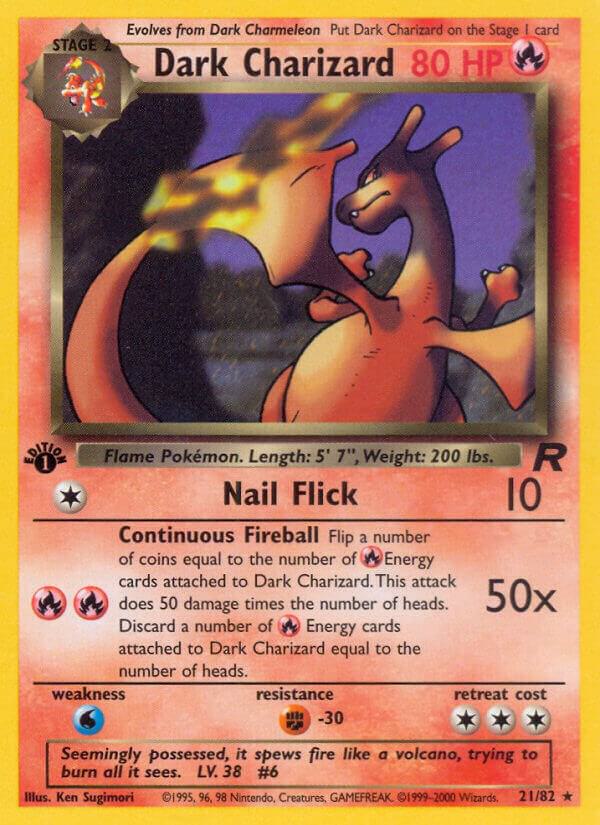 Dark Charizard (21) - 21/82 - Rare