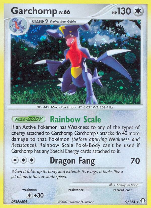 Garchomp - 9/123 - Holo Rare