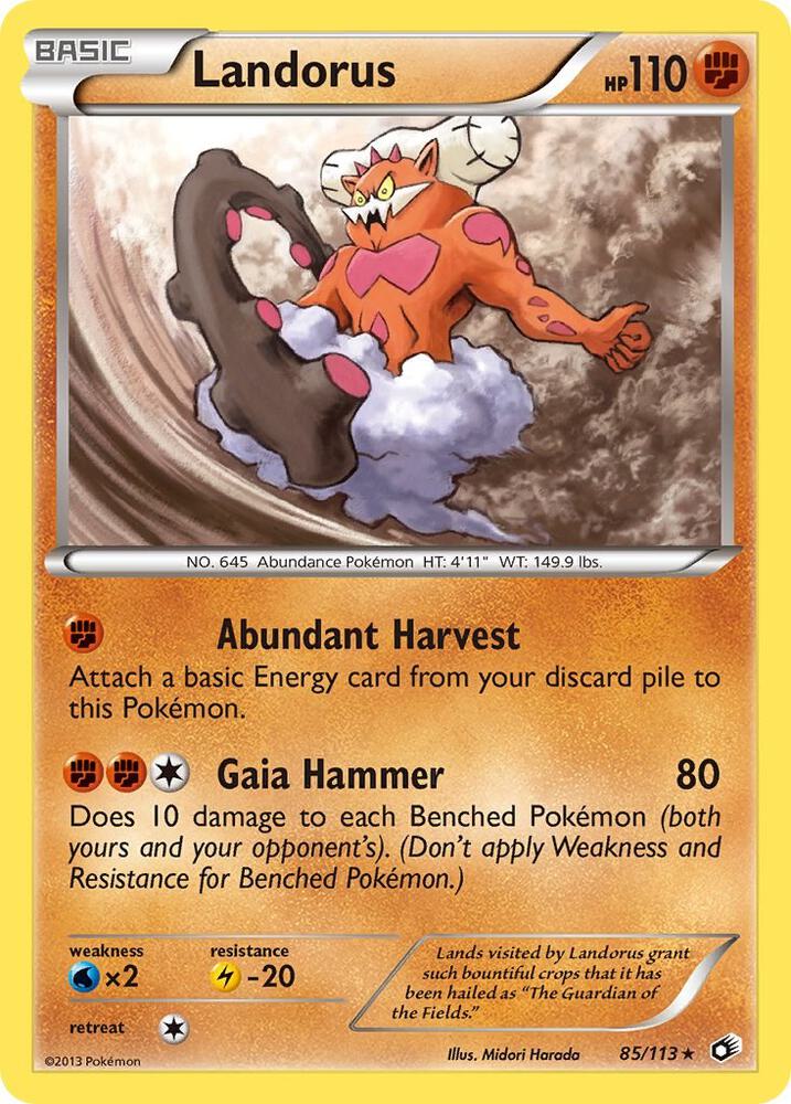 Landorus - 85/113 - Holo Rare