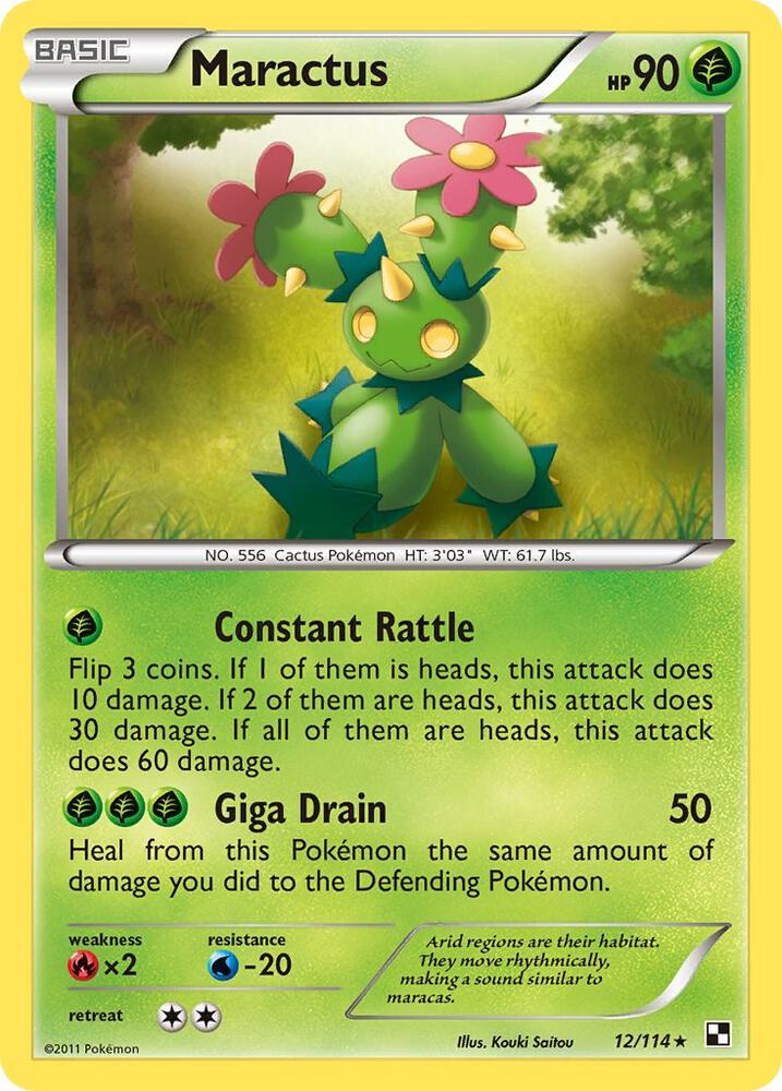 Maractus (12) - 12/114 - Rare