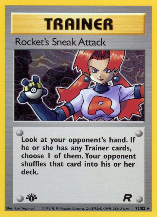 Rocket's Sneak Attack (72) - 72/82 - Rare